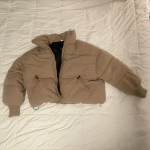 Cropped Puffer Jacket